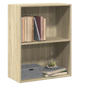 Bücherregal Sonoma Eiche, 2 Fächer