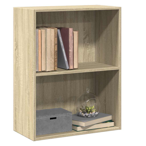 Bücherregal Sonoma Eiche, 2 Fächer