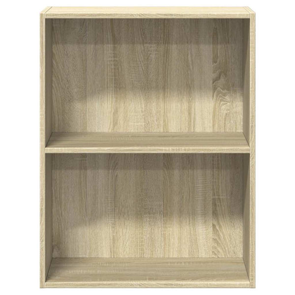 Bücherregal Sonoma Eiche, 2 Fächer
