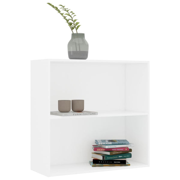 Weißes Bücherregal 80 cm