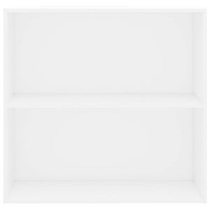 Weißes Bücherregal 80 cm