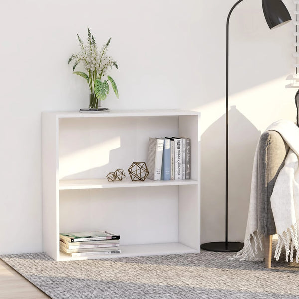 Weißes Bücherregal 80 cm