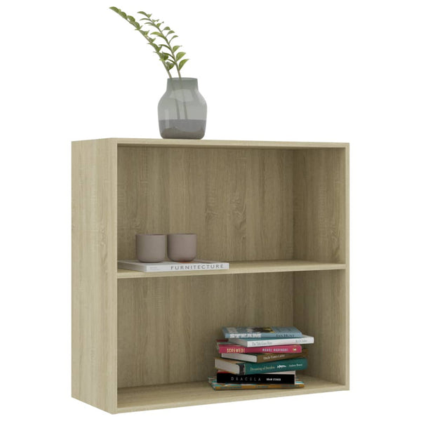 Bücherregal Sonoma Eiche 80cm
