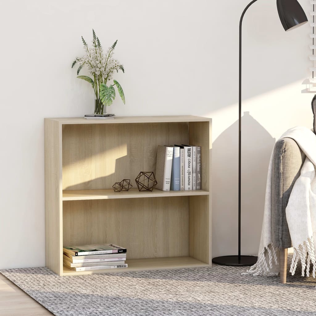 Bücherregal Sonoma Eiche 80cm