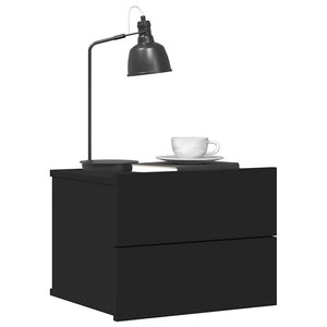 Schwarzer Nachttisch 40x30x30 cm