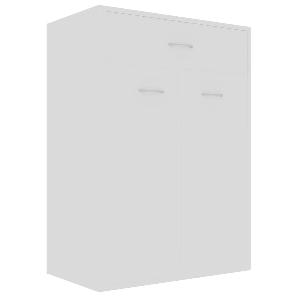 Weißer Schuhschrank 60x35x84 cm