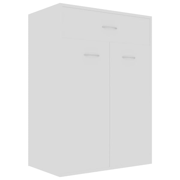 Weißer Schuhschrank 60x35x84 cm
