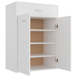 Weißer Schuhschrank 60x35x84 cm