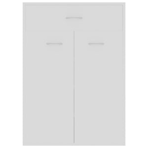 Weißer Schuhschrank 60x35x84 cm