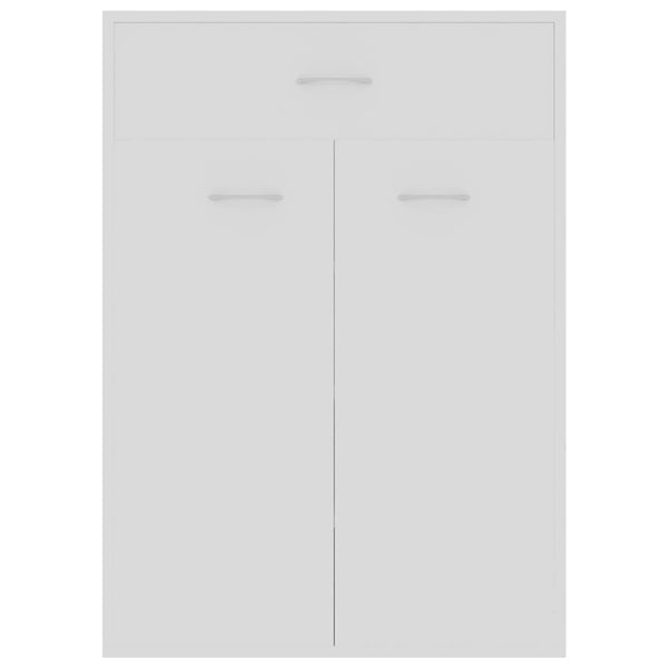 Weißer Schuhschrank 60x35x84 cm