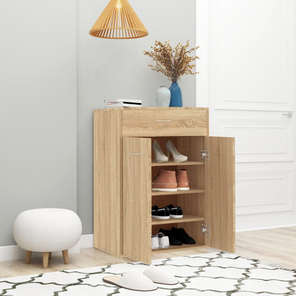 Schuhschrank Sonoma Eiche 60x84 cm