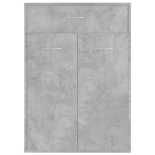 Schuhschrank Betongrau 60x84 cm
