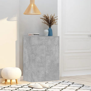 Schuhschrank Betongrau 60x84 cm