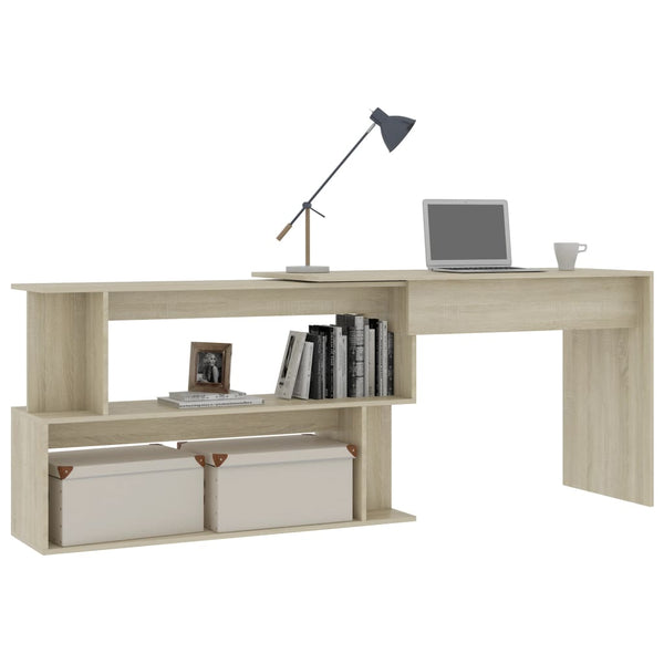 Eckschreibtisch Sonoma Eiche 200 cm