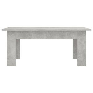 Betongrauer Couchtisch 100x60 cm