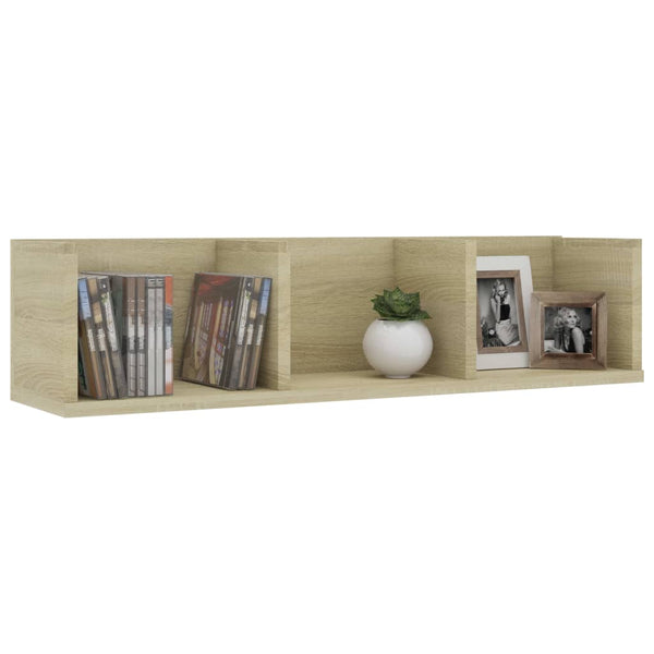 CD Wandregal Sonoma Eiche 75 cm