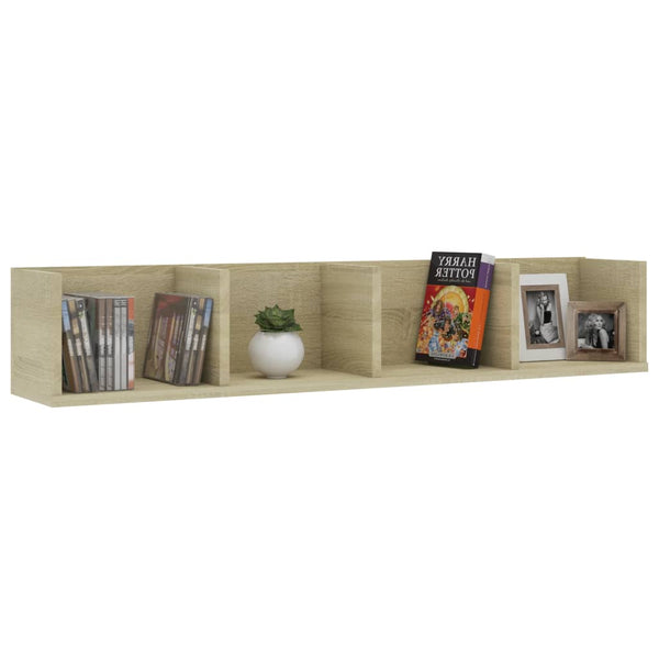 CD Wandregal Sonoma Eiche 100 cm