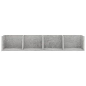 CD-Wandregal Betongrau 100 cm