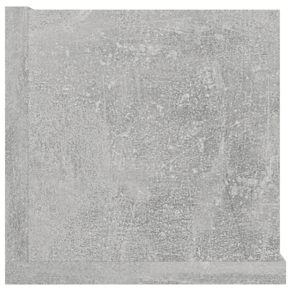 CD-Wandregal Betongrau 100 cm