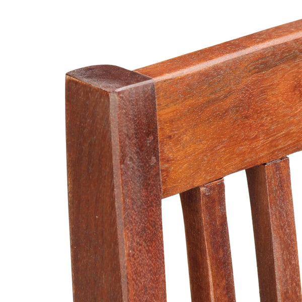 Esszimmerstühle 4 Stk. Massivholz Mango