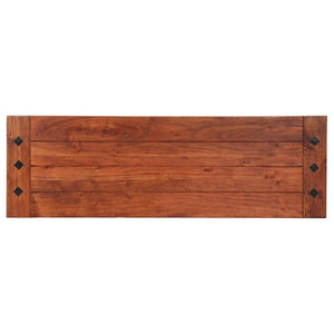 Bank 110 cm Massivholz Akazie