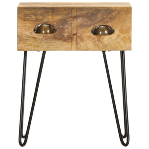 Nachttisch 40x30x50 cm Mango Massivholz