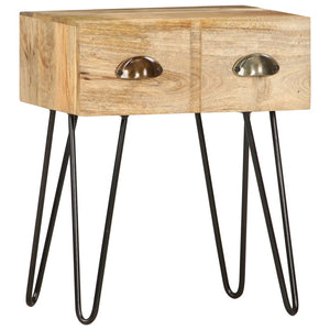 Nachttisch 40x30x50 cm Mango Massivholz