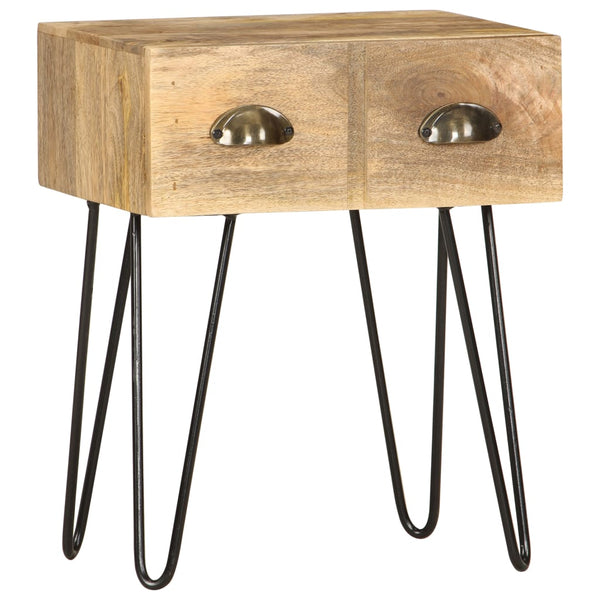 Nachttisch 40x30x50 cm Mango Massivholz