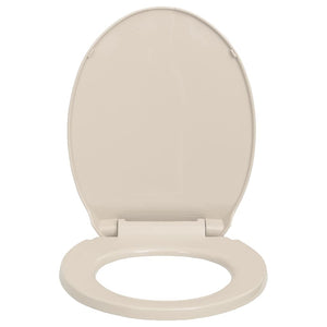 Toilettensitz mit Absenkautomatik Aprikose Oval