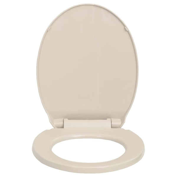 Toilettensitz mit Absenkautomatik Aprikose Oval