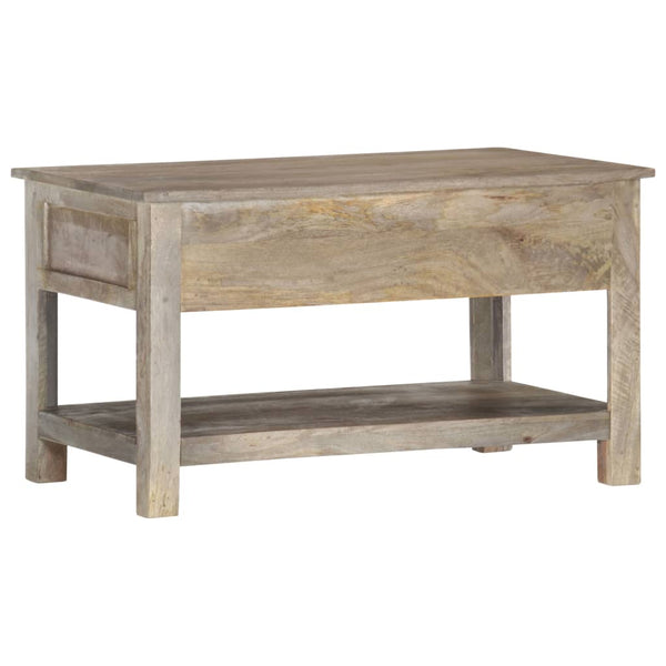 Couchtisch 82x52x47 cm Massivholz Mango