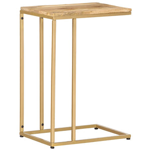Beistelltisch 35x45x65 cm Massivholz Mango