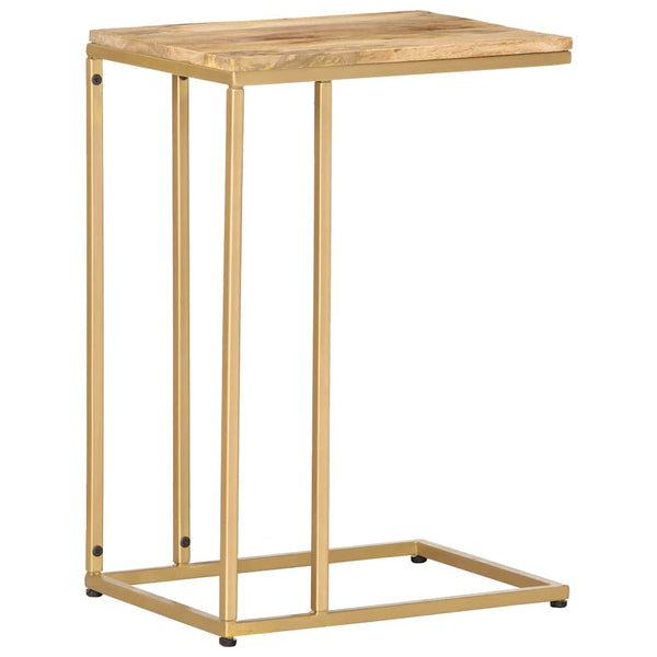 Beistelltisch 35x45x65 cm Massivholz Mango