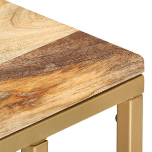 Beistelltisch 35x45x65 cm Massivholz Mango
