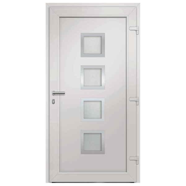 vidaXL Porte d'entrée anthracite 88x200 cm