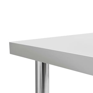 Edelstahl Küchen Arbeitstisch 120x60