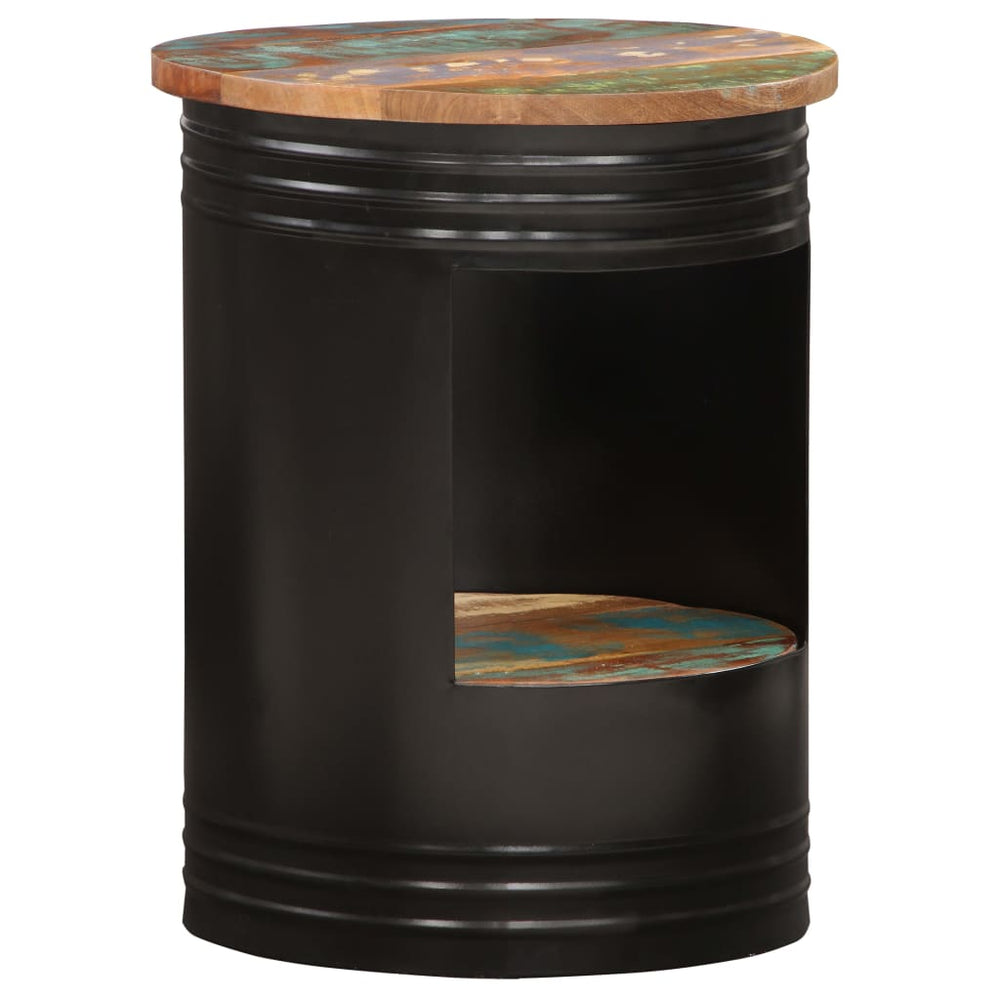Couchtisch 43x55 cm Altholz Massiv