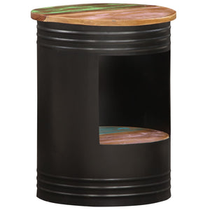 Couchtisch 43x55 cm Altholz Massiv
