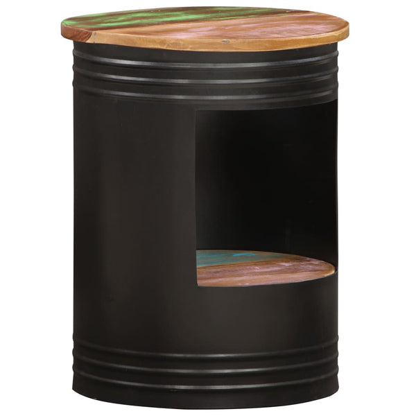 Couchtisch 43x55 cm Altholz Massiv