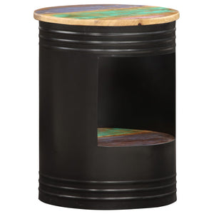 Couchtisch 43x55 cm Altholz Massiv