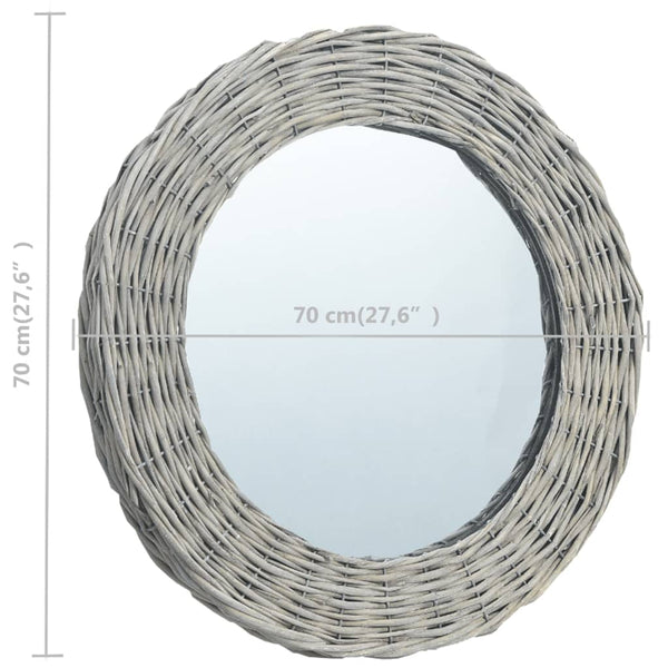vidaXL Miroir 70 cm Saule