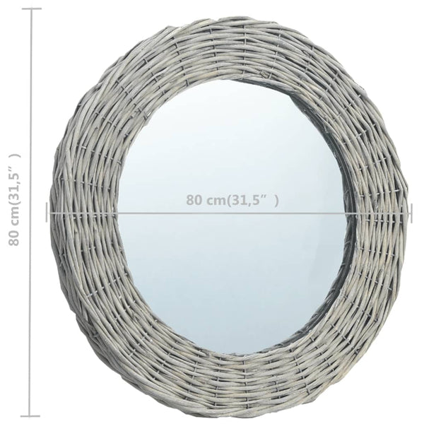 vidaXL Miroir 80 cm Saule