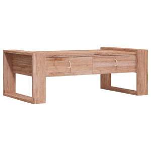 Couchtisch 110×60×40 cm Teak Massivholz