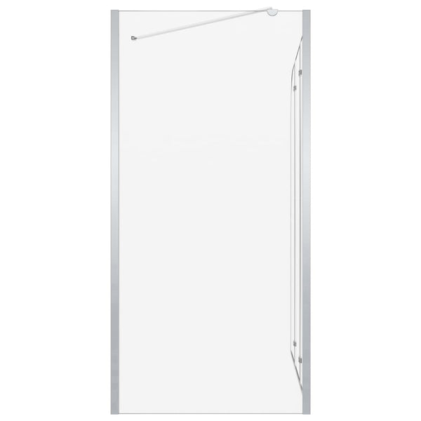 Duschabtrennung 120x69x130 cm Hartglas Transparent