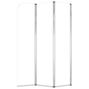 Duschabtrennungen 2 Stk. 104x130 cm Hartglas Transparent