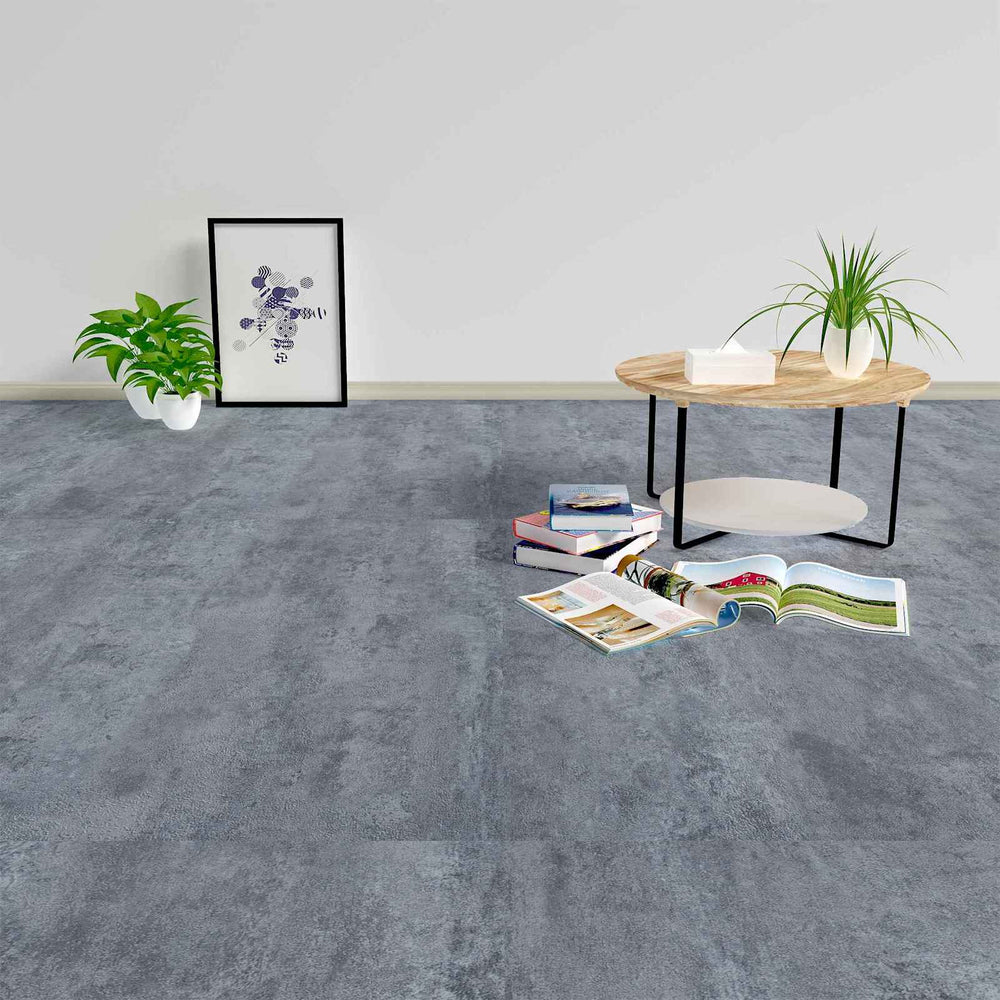 PVC Bodenfliesen Grau Marmor 5.11 m²