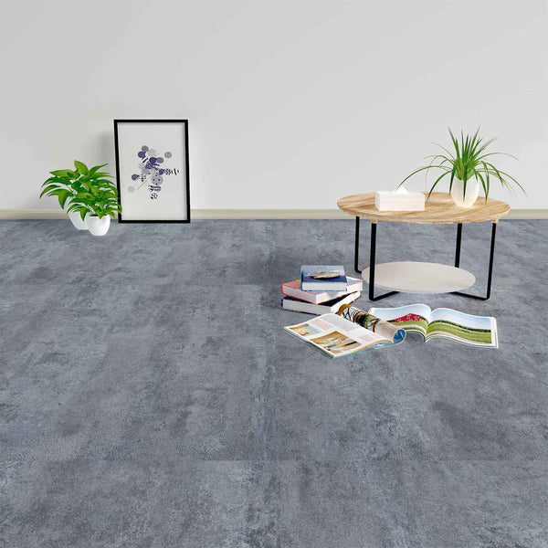 PVC Bodenfliesen Grau Marmor 5.11 m²