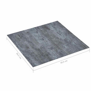 PVC Bodenfliesen Grau Marmor 5.11 m²