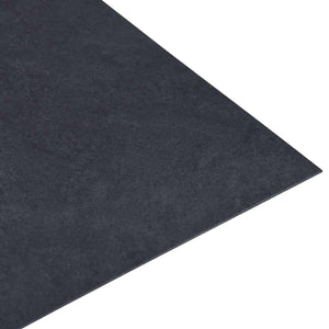 Schwarze PVC Bodenplatten, 55 Stück, 5,11 m²