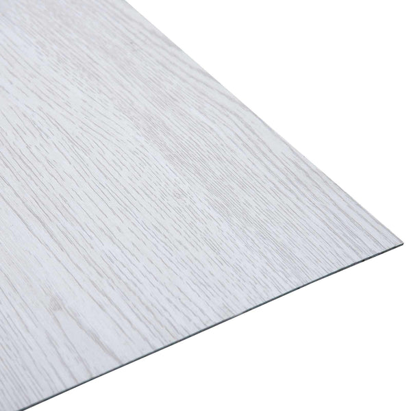 PVC Bodenplanken Weißes Holz 5,11 m²